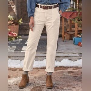DRIFTWOOD Cream Palmer Ankle Jeans Sz 28
